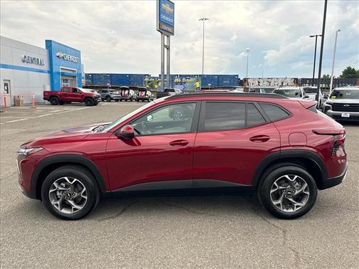 Crimson Metallic 2025 Chevrolet Trax LT