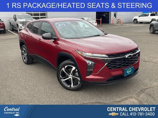 Crimson Metallic 2024 Chevrolet Trax FWD 1RS