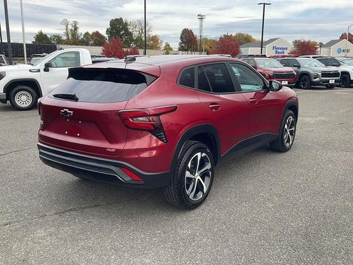 Crimson Metallic 2024 Chevrolet Trax FWD 1RS