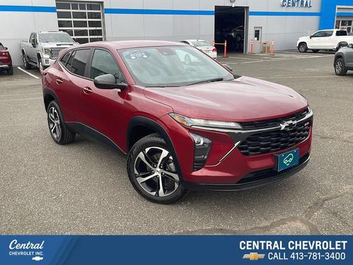 Crimson Metallic 2024 Chevrolet Trax FWD 1RS