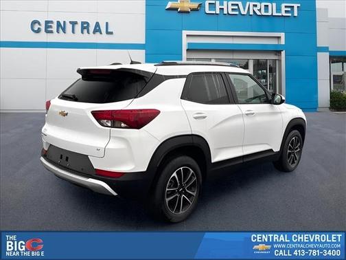 Summit White 2025 Chevrolet Trailblazer LT