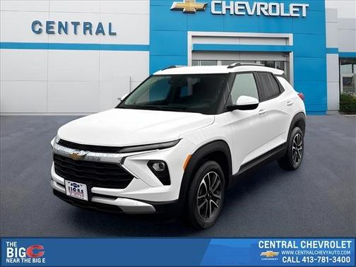 Summit White 2025 Chevrolet Trailblazer LT