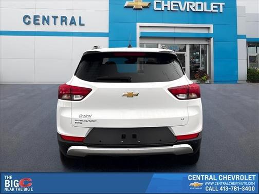 Summit White 2025 Chevrolet Trailblazer LT