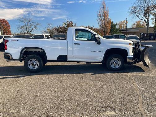 Summit White 2026 Chevrolet Silverado 2500 Regular Cab, Long Bed, WT, 4WD