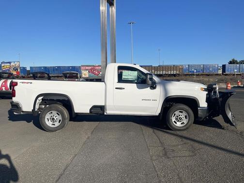 Summit White 2026 Chevrolet Silverado 2500 Regular Cab, Long Bed, WT, 4WD