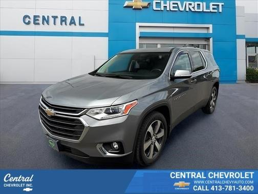 Satin Steel Metallic 2018 Chevrolet Traverse LT Leather