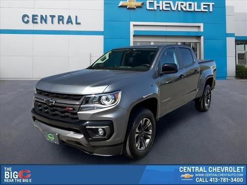 Satin Steel Metallic 2022 Chevrolet Colorado Z71