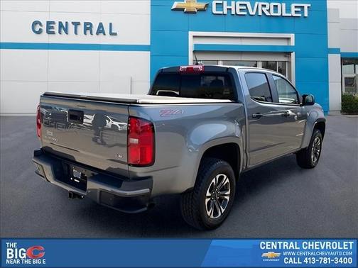 Satin Steel Metallic 2022 Chevrolet Colorado Z71