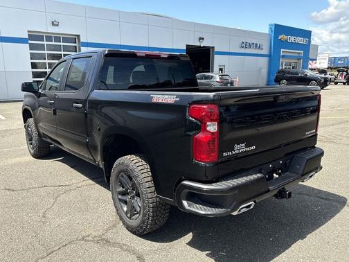 Black 2026 Chevrolet Silverado 1500 Custom Trail Boss
