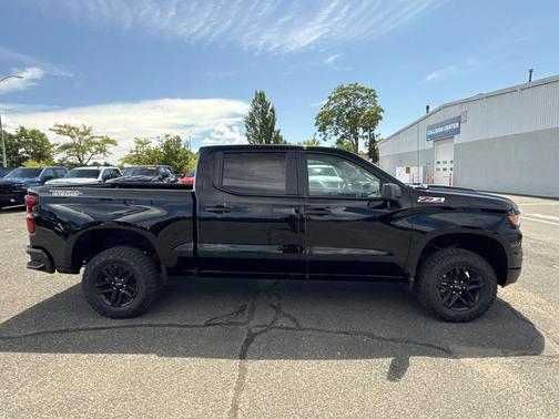 Black 2026 Chevrolet Silverado 1500 Custom Trail Boss