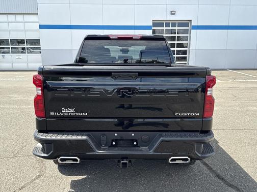 Black 2026 Chevrolet Silverado 1500 Custom Trail Boss