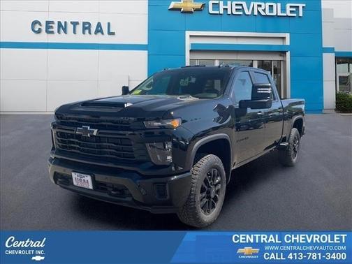Black 2026 Chevrolet Silverado 2500 Custom