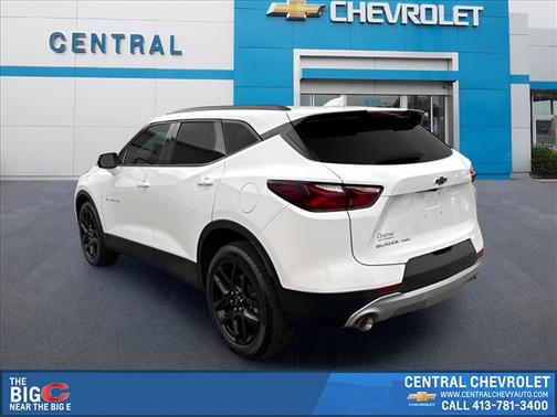 Summit White 2022 Chevrolet Blazer 3LT