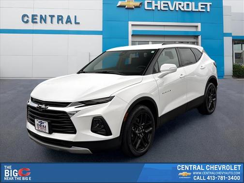 Summit White 2022 Chevrolet Blazer 3LT