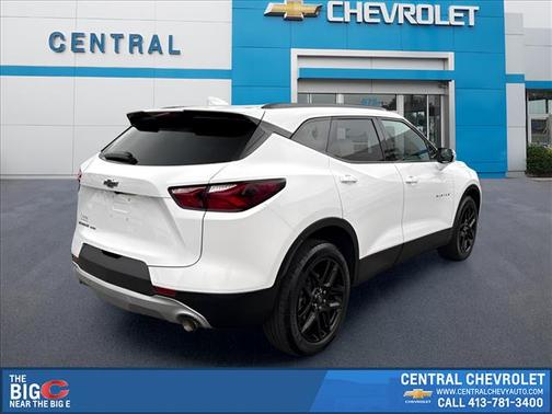 Summit White 2022 Chevrolet Blazer 3LT