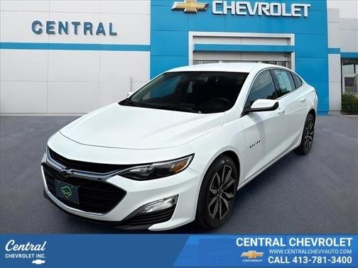 Summit White 2025 Chevrolet Malibu FWD RS