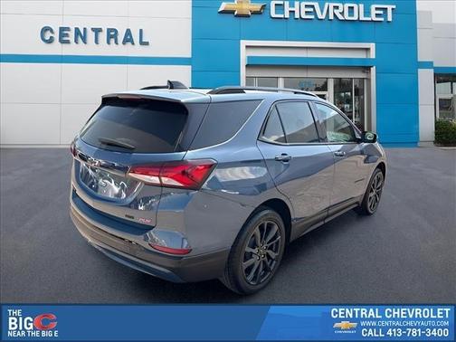 Lakeshore Blue Metallic 2024 Chevrolet Equinox AWD RS