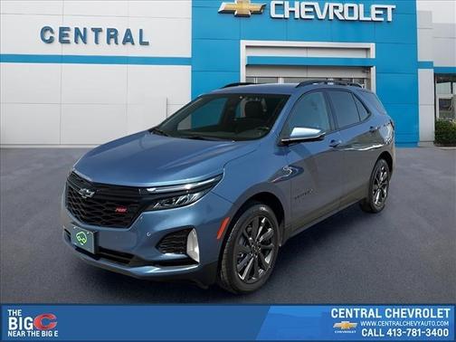 Lakeshore Blue Metallic 2024 Chevrolet Equinox AWD RS