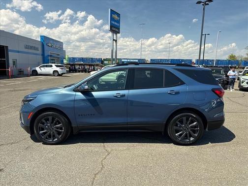 Lakeshore Blue Metallic 2024 Chevrolet Equinox AWD RS