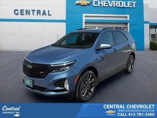 Lakeshore Blue Metallic 2024 Chevrolet Equinox AWD RS