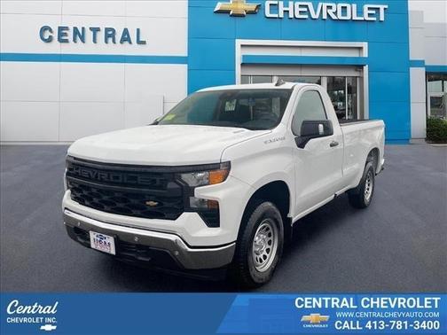 Summit White 2026 Chevrolet Silverado 1500 WT