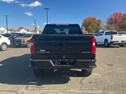 Black 2024 Chevrolet Silverado 1500 Custom Trail Boss