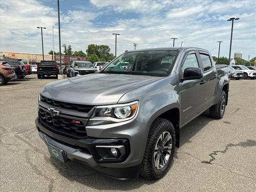 Satin Steel Metallic 2022 Chevrolet Colorado Z71