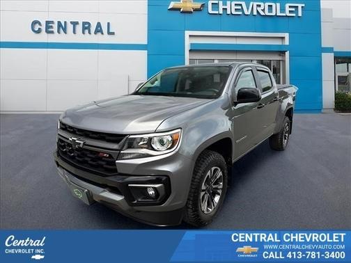 Satin Steel Metallic 2022 Chevrolet Colorado Z71