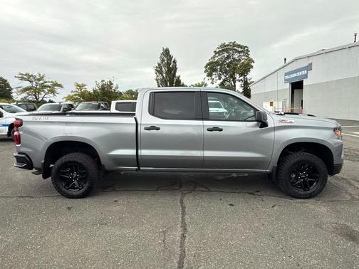 Sterling Gray Metallic 2026 Chevrolet Silverado 1500 Custom Trail Boss