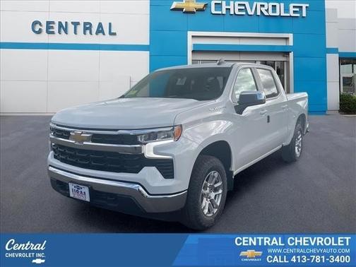 Summit White 2026 Chevrolet Silverado 1500 LT