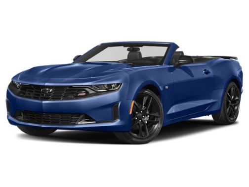 Riverside Blue Metallic 2024 Chevrolet Camaro RWD Convertible LT1