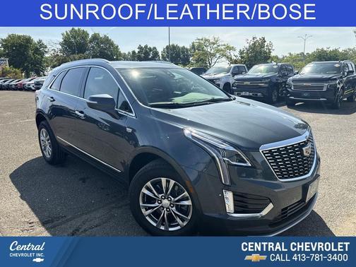 Shadow Metallic 2021 Cadillac XT5 Premium Luxury