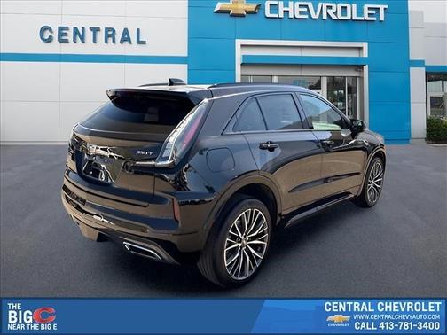 Stellar Black Metallic 2024 Cadillac XT4 Sport