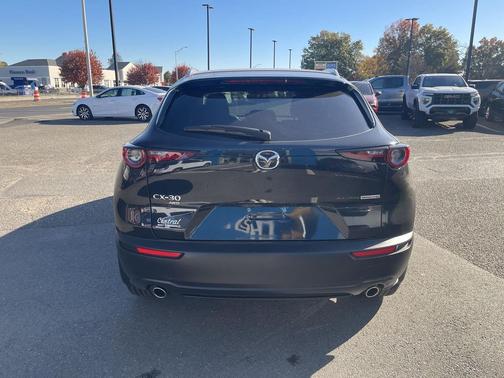 Jet Black Mica 2024 Mazda CX-30 2.5 S Preferred Package