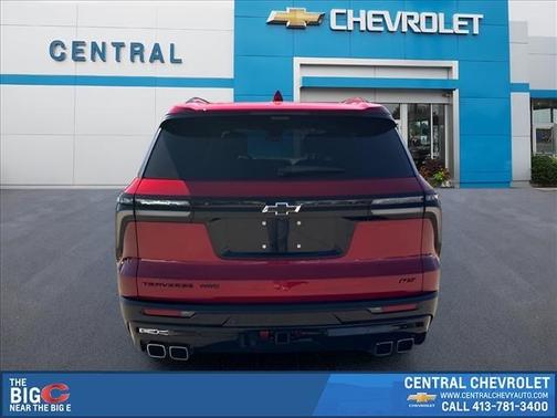 Radiant Red Tintcoat 2025 Chevrolet Traverse RS