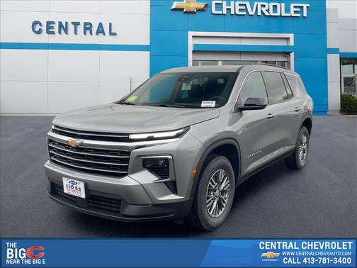 Sterling Gray Metallic 2026 Chevrolet Traverse LT