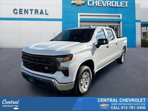 Summit White 2025 Chevrolet Silverado 1500 WT