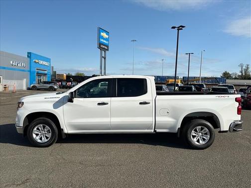 Summit White 2025 Chevrolet Silverado 1500 WT