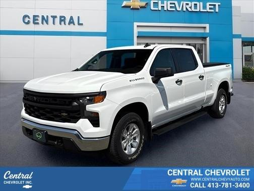 Summit White 2024 Chevrolet Silverado 1500 WT
