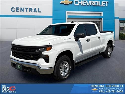 Summit White 2024 Chevrolet Silverado 1500 WT