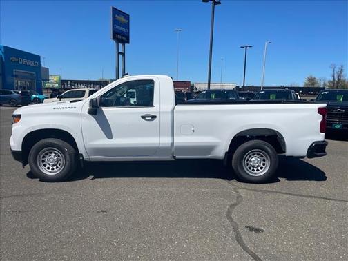 Summit White 2026 Chevrolet Silverado 1500 WT