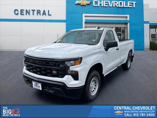 Summit White 2026 Chevrolet Silverado 1500 WT