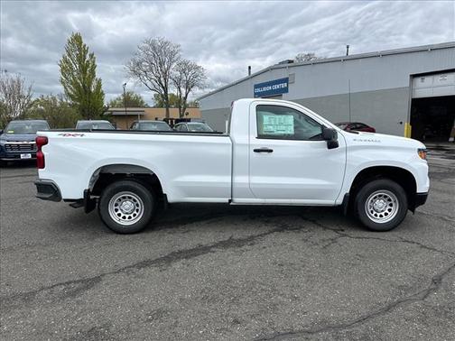 Summit White 2026 Chevrolet Silverado 1500 WT