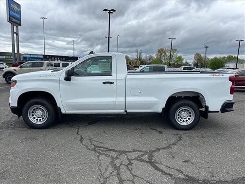Summit White 2026 Chevrolet Silverado 1500 WT