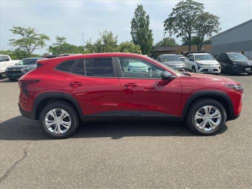 Apex Red 2026 Chevrolet Trax LS