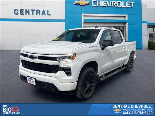 Summit White 2026 Chevrolet Silverado 1500 RST