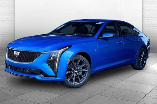 Coastal Blue Metallic 2026 Cadillac CT5 Sport AWD