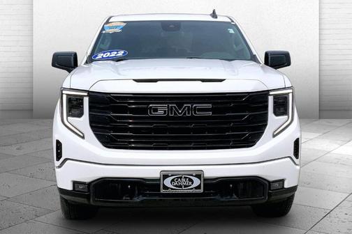 Summit White 2022 GMC Sierra 1500 Elevation