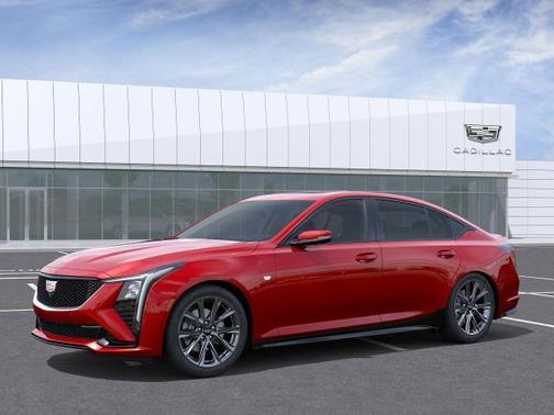 Radiant Red 2026 Cadillac CT5 Sport AWD