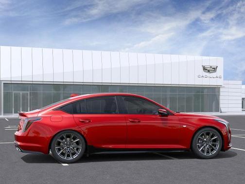 Radiant Red 2026 Cadillac CT5 Sport AWD